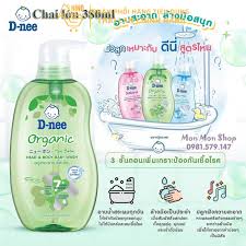 Sữa tắm gội Dnee (xanh lá)