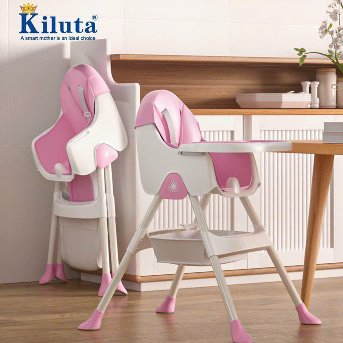 Ghế ăn dặm cao cấp Kiluta