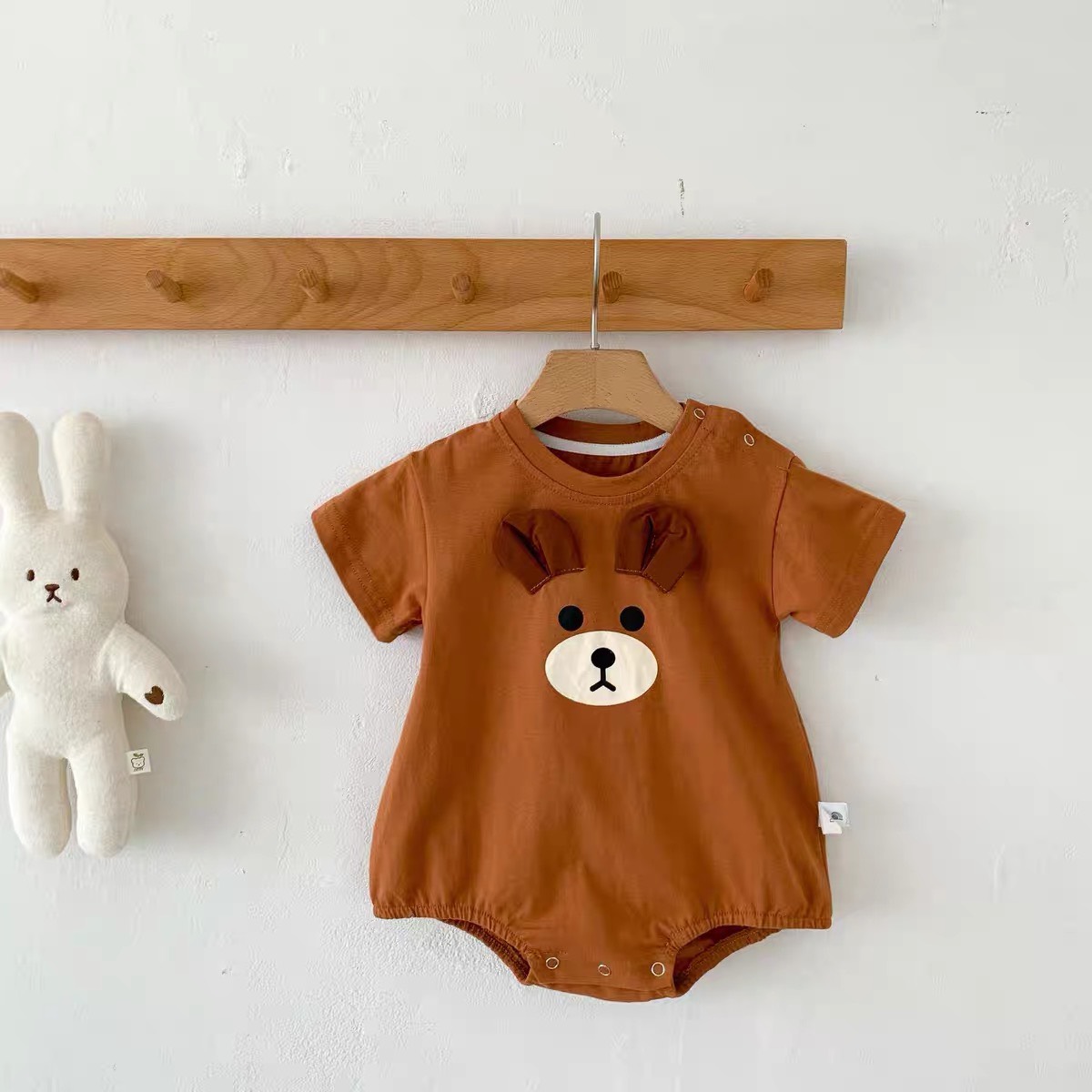 Body hình mặt thú cotton