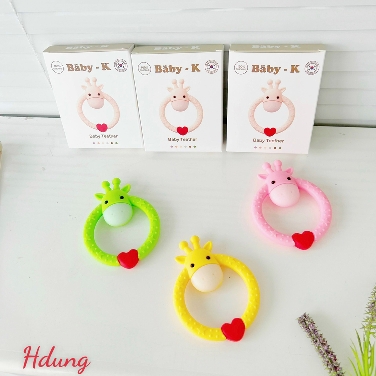 Gặm nướu silicone hình hươu