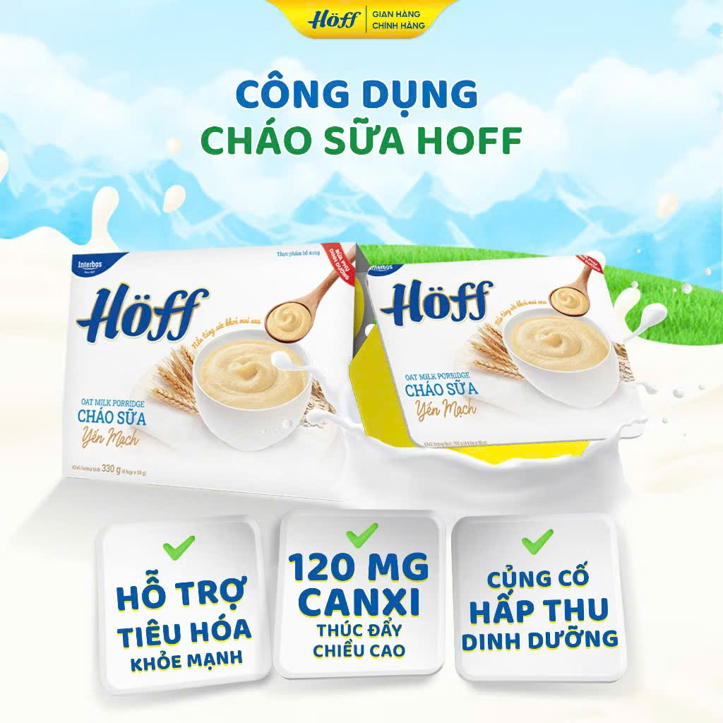 Cháo sữa Hoff 6m+