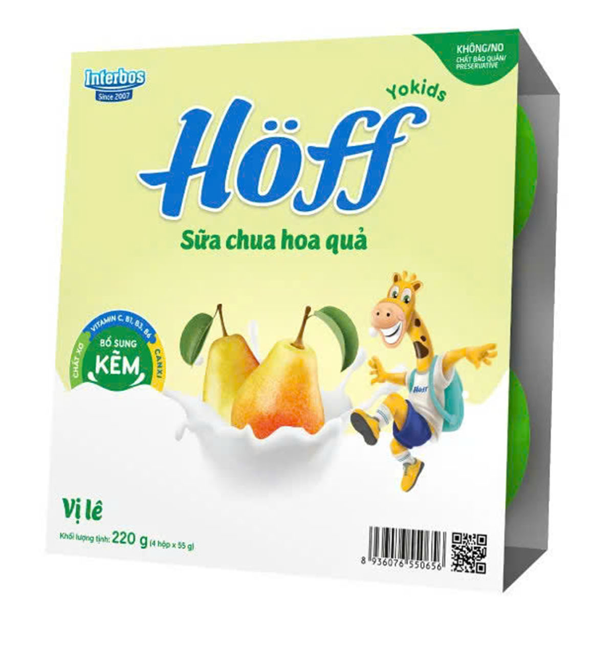 Sữa chua nguội Hoff (6m+)