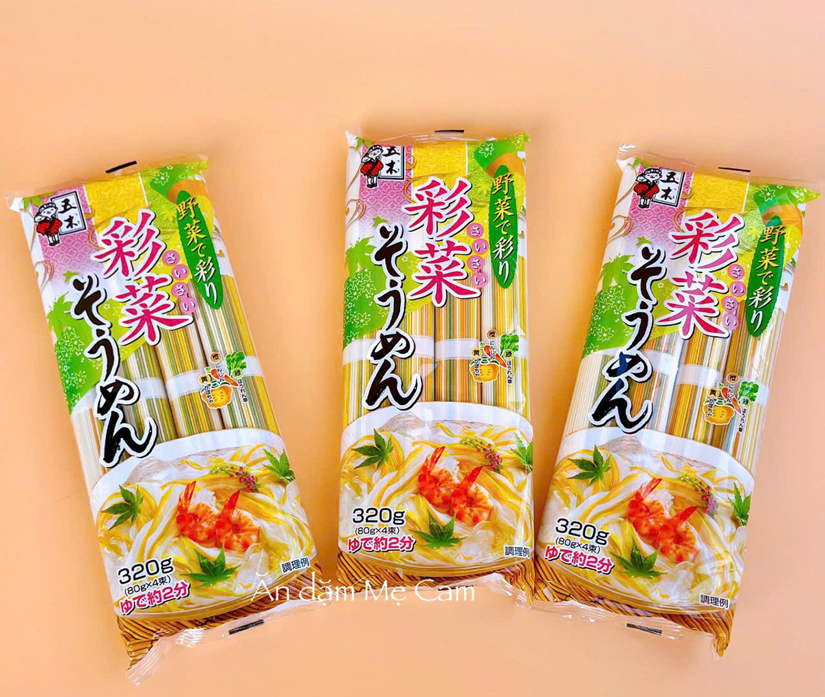 Bún somen rau củ Nhật (6m+)