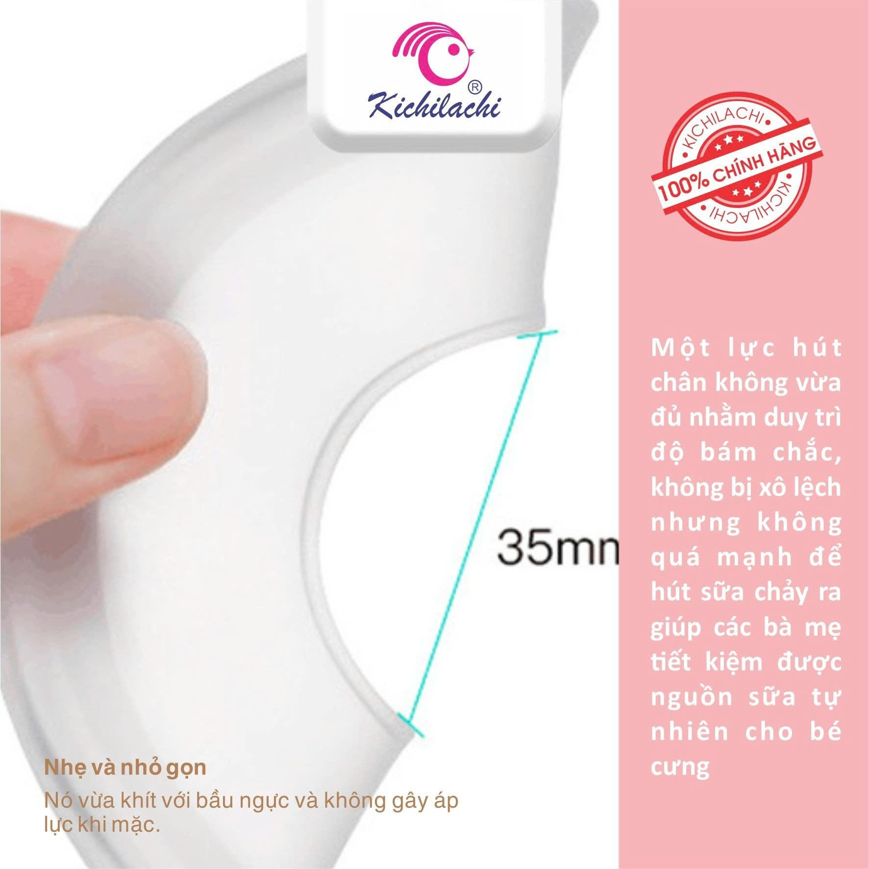 Hứng sữa Kichi (chiếc)