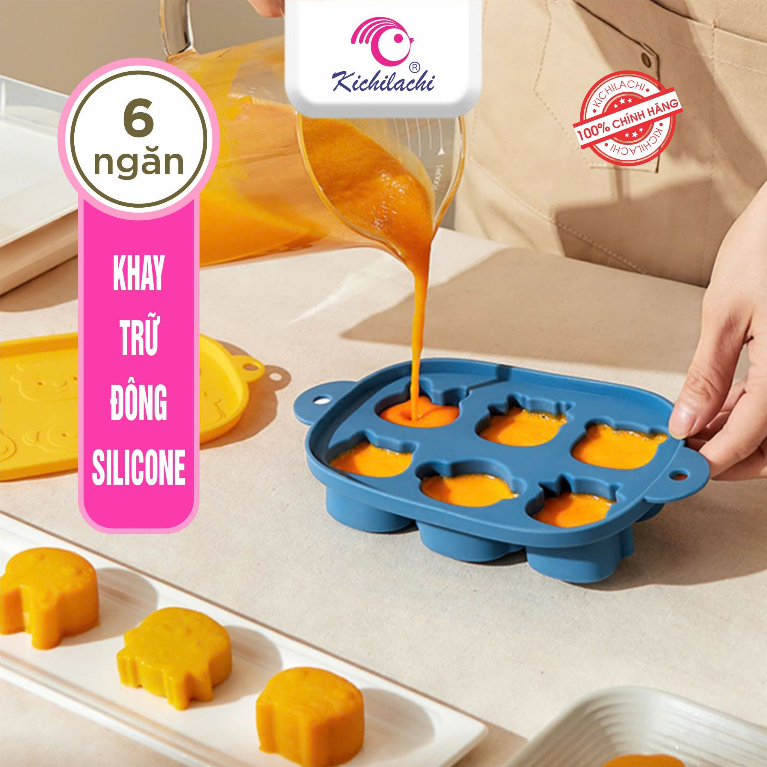 Trữ đông silicone Kichi