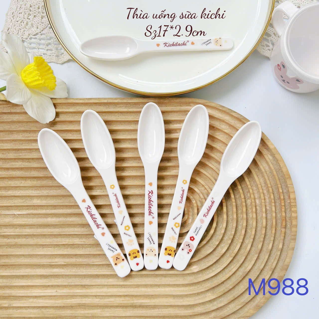 Thìa xúc sữa Kichi