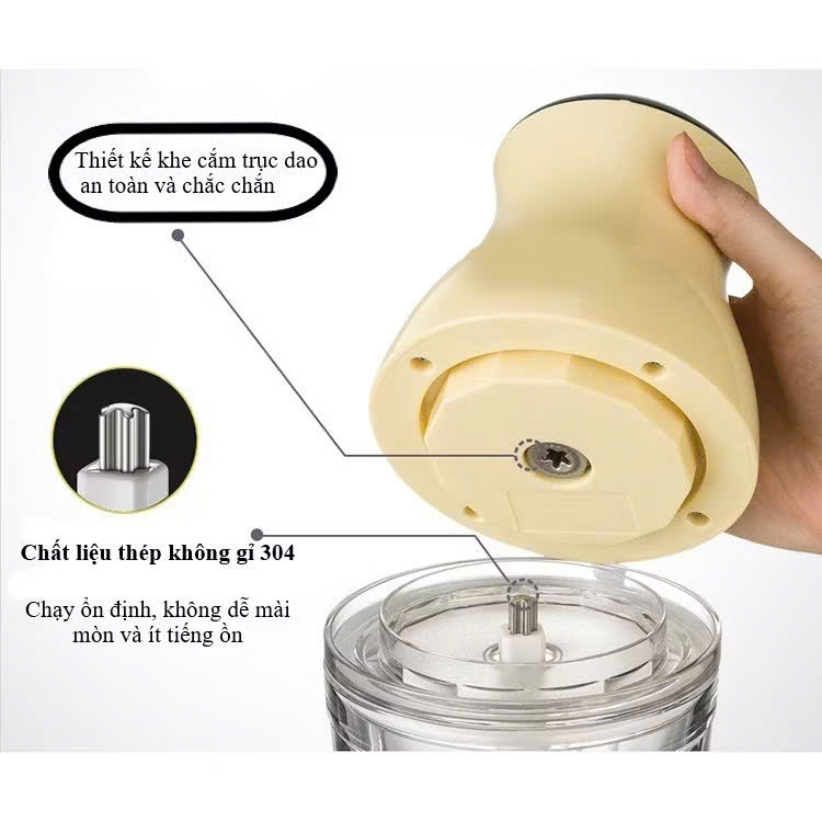Máy xay đa năng Seka 6 lưỡi