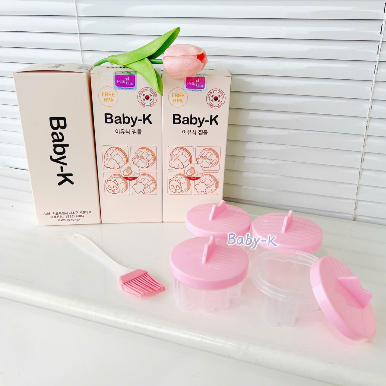 Set 4 chiếc khuôn hấp
