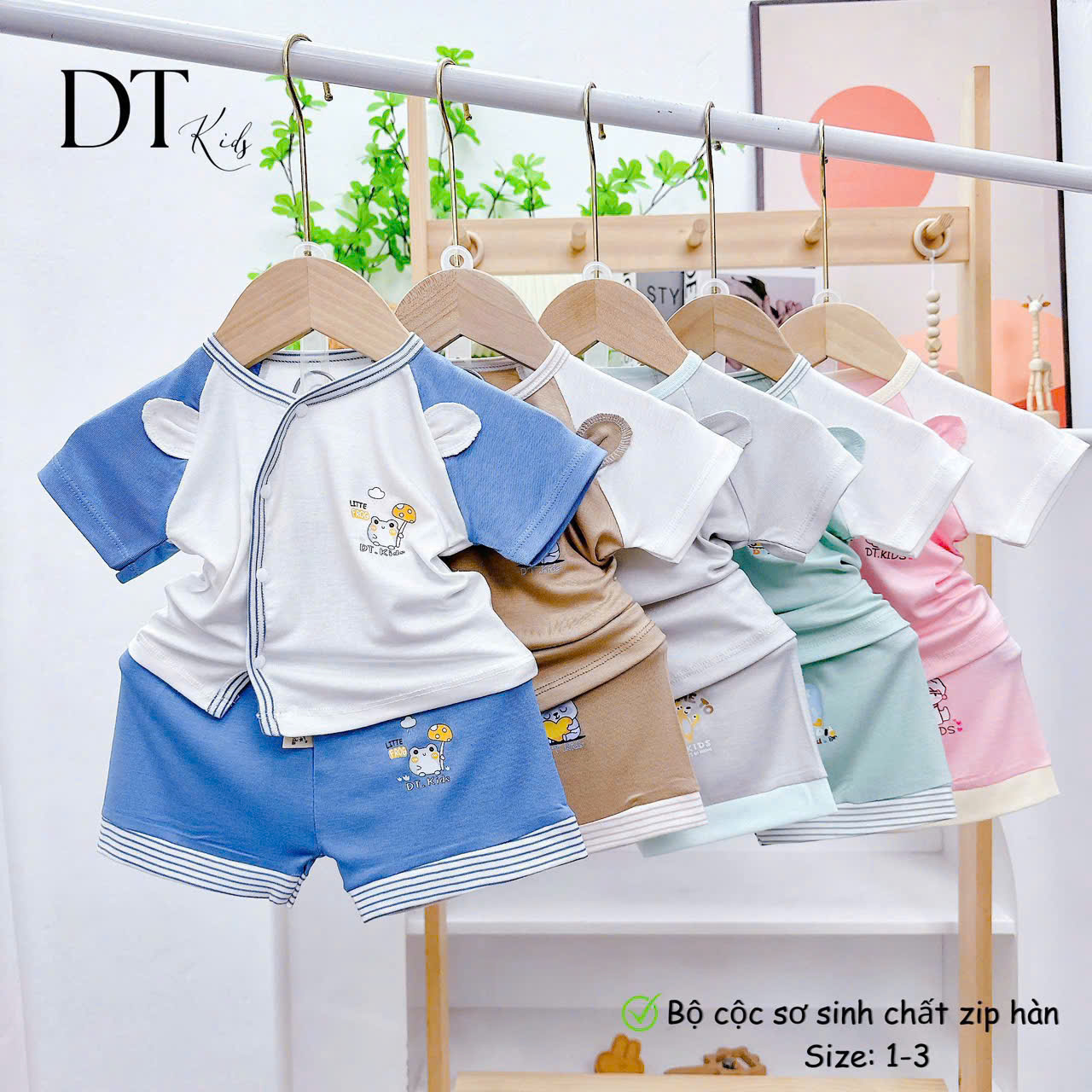 SALE_Bộ cộc sơ sinh đồng giá 59K/bộ