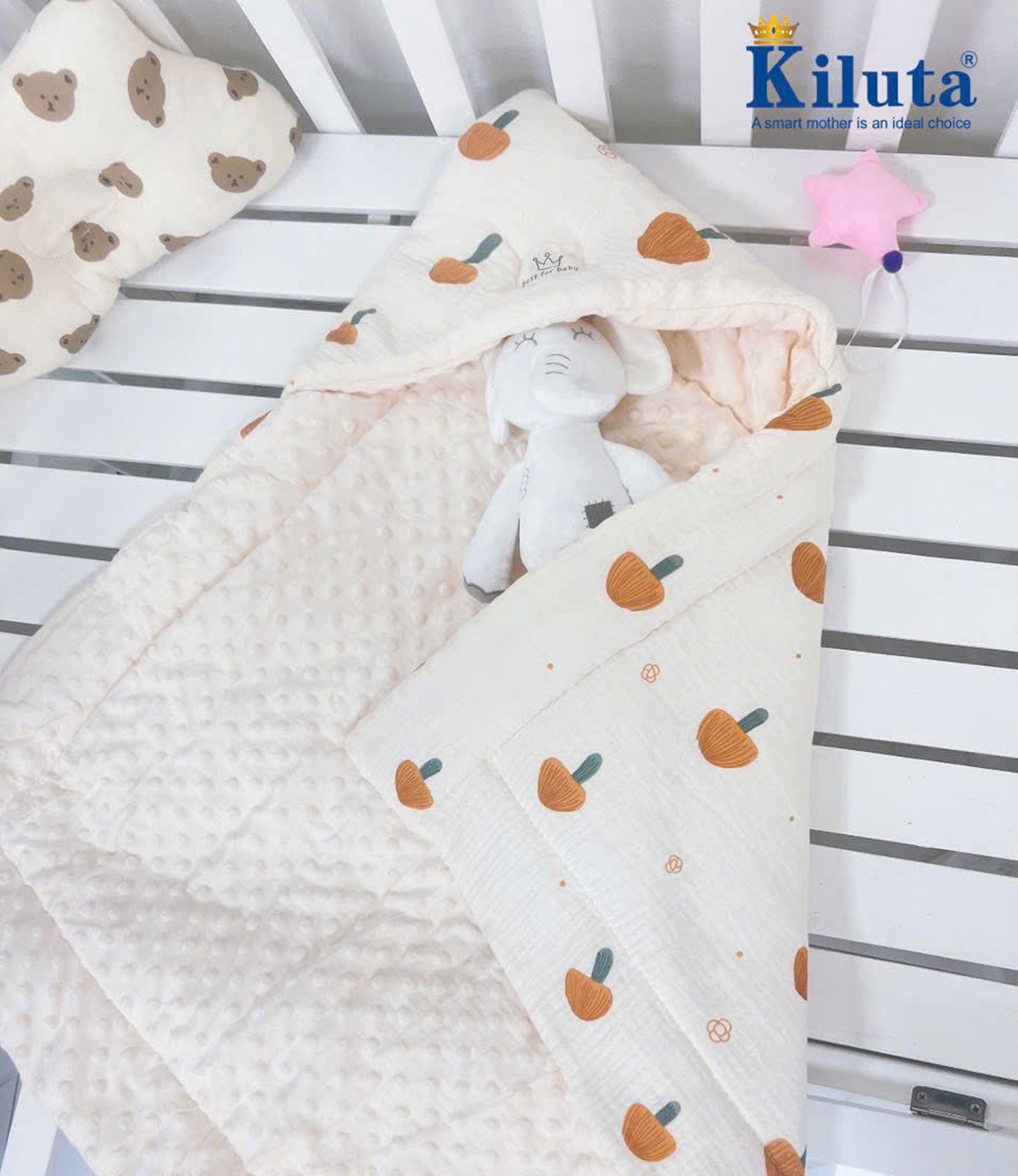 Ủm xô hạt cao cấp Kiluta 2 (trần bông)