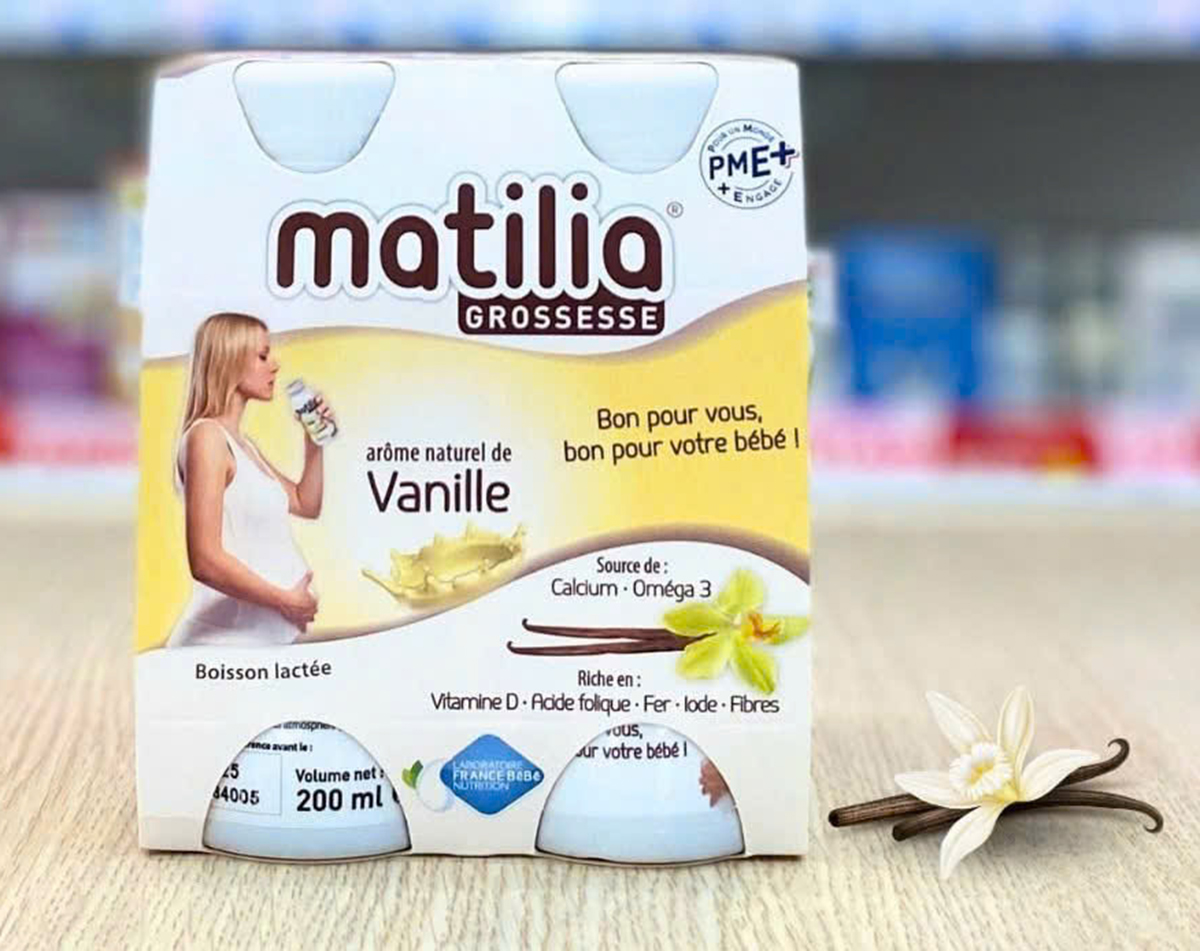 Sữa bầu pha sẵn Matilia (lốc 4 lọ)