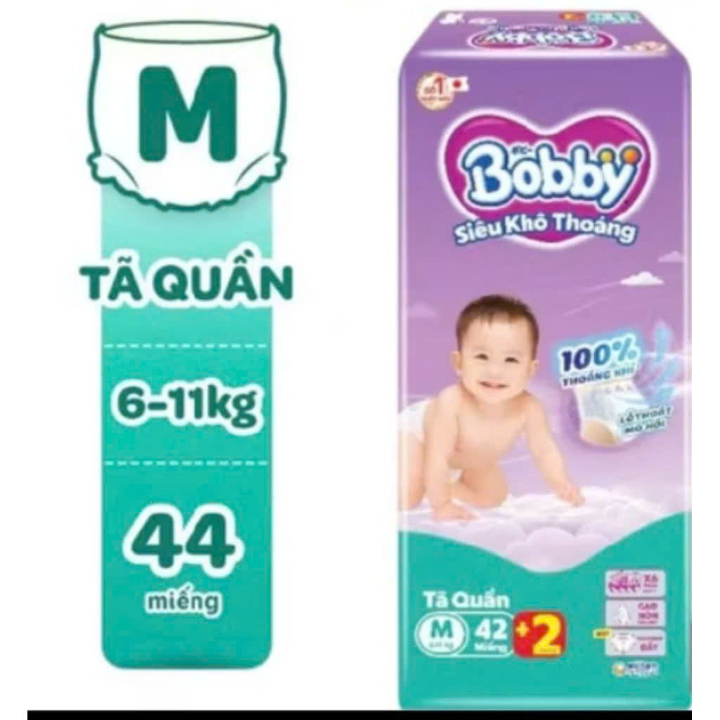 Bỉm quần Bobby các size