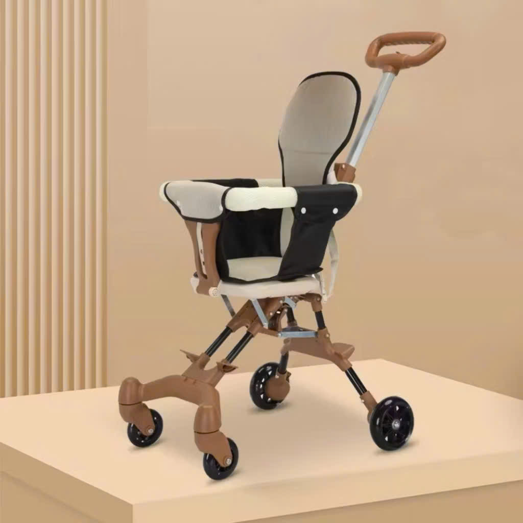 Xe đẩy gấp gọn không màn chắn(6m+)
