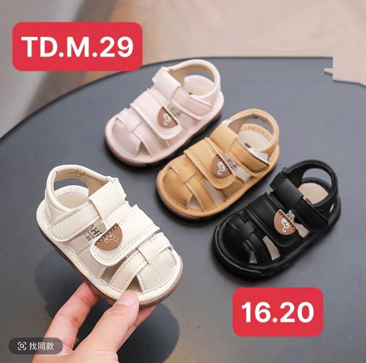 Dép tập đi chip chip gấu