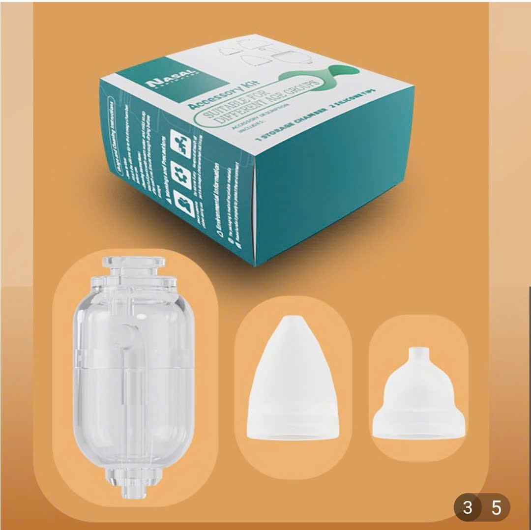 (HOT) Hút mũi Nasal sơ sinh (silicone)