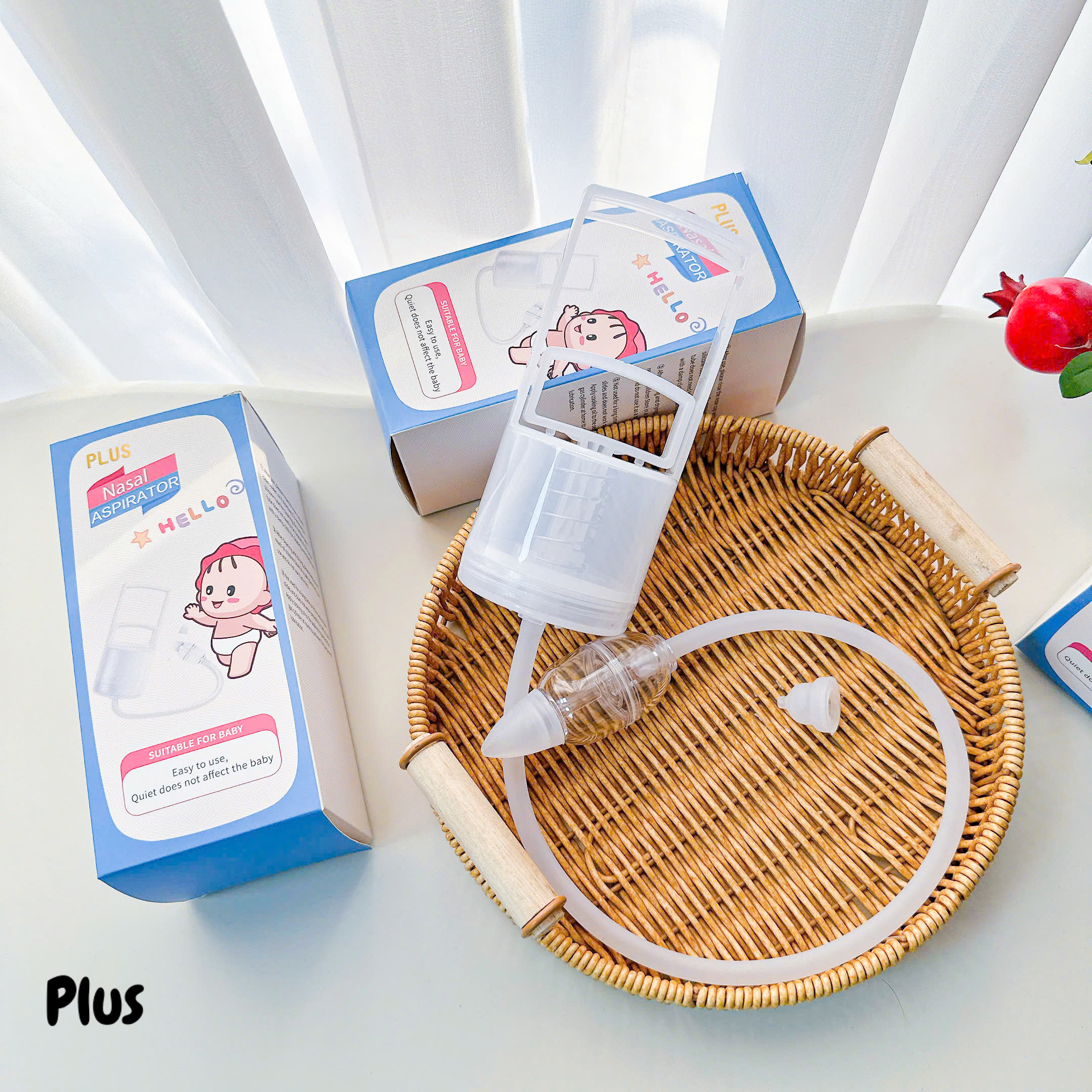 (HOT) Hút mũi Nasal sơ sinh (silicone)