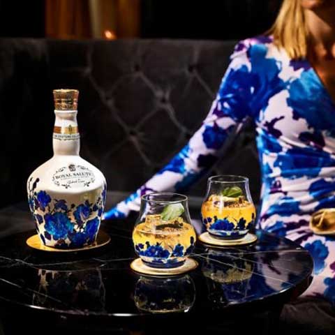 Rượu Chivas 21 Richard Quinn Black - Royal Salute