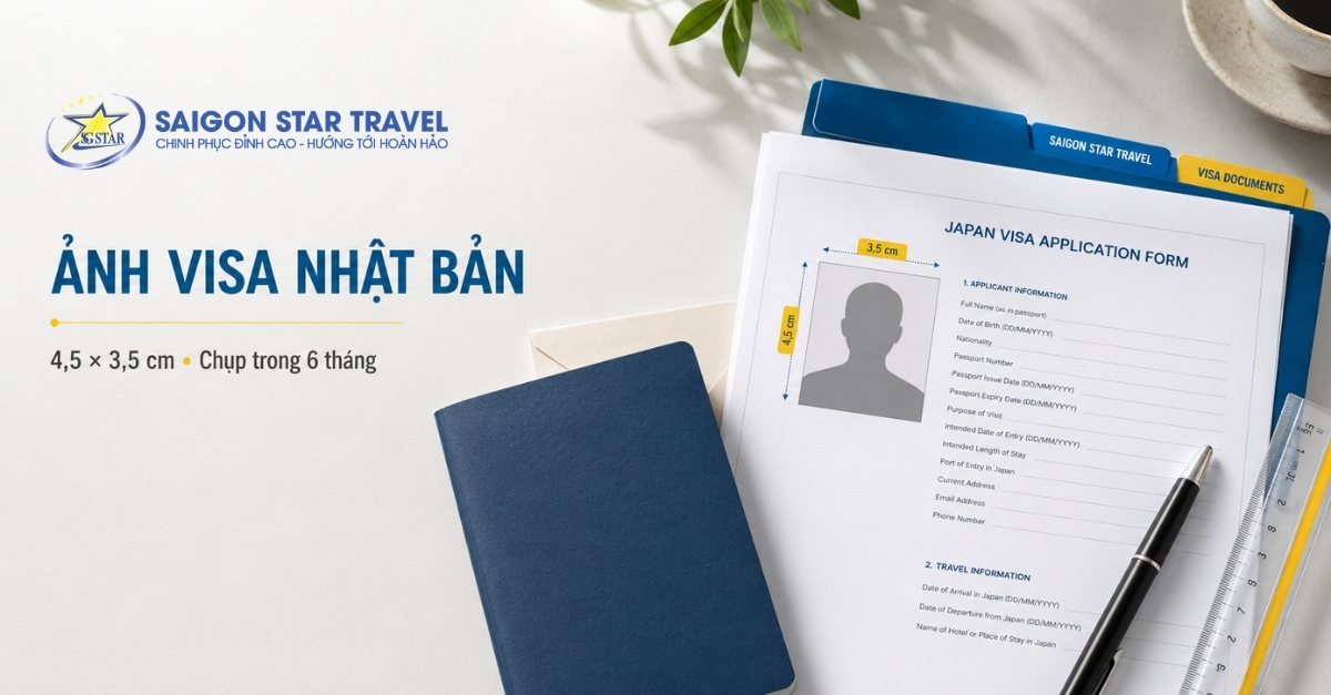 Ảnh Visa Nhật Bản: Kích Thước 4,5×3,5 cm & Quy Định Cần Biết