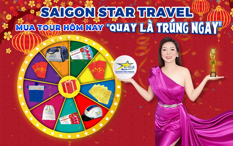 Ưu Đãi Xập Xình – Linh Đình Đón Tết – Đón Xuân Tân Sửu cùng Saigon Star Travel