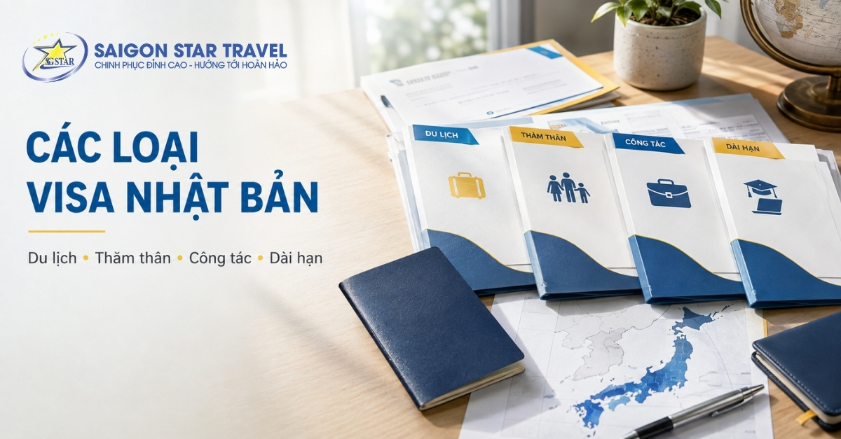 Các Loại Visa Nhật Bản: Phân Biệt Theo Mục Đích & Thời Gian Lưu Trú