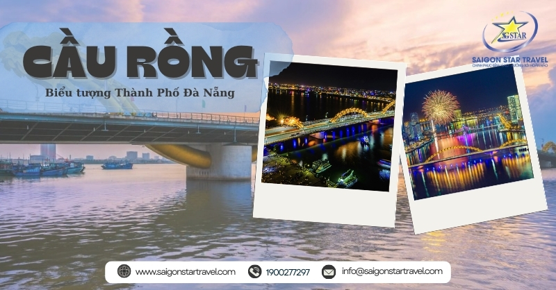 Giới thiệu về Cầu Rồng Đà Nẵng: Màn phun lửa và nước độc đáo