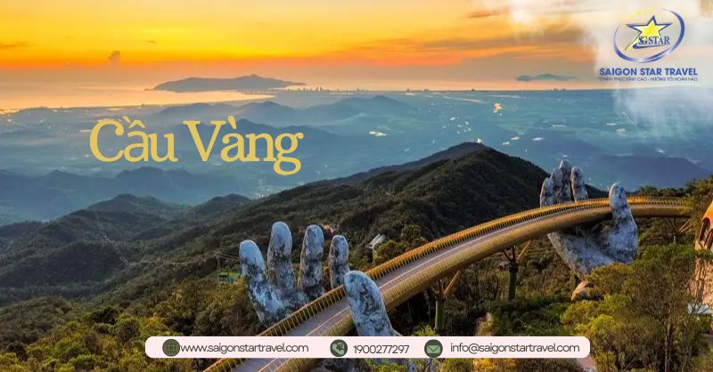Cầu Vàng Bà Nà Hill - ĐIỂM ĐẾN KHÔNG THỂ BỎ LỠ KHI DU LỊCH ĐÀ NẴNG