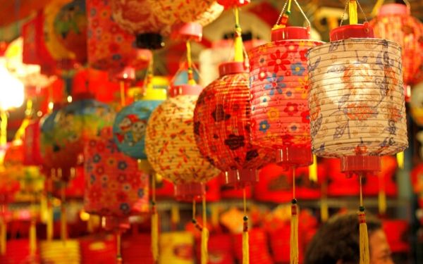 Check in phố lồng đèn quận 5