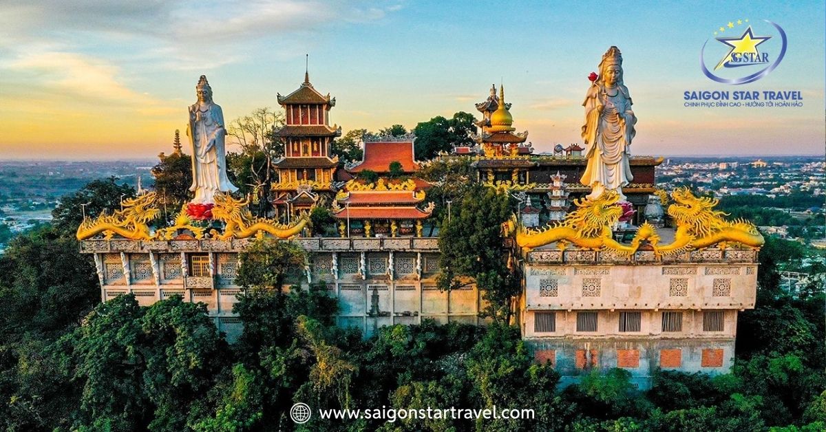 Khám phá chùa Châu Thới Bình Dương – ngôi chùa cổ Nam Bộ linh thiêng trên núi