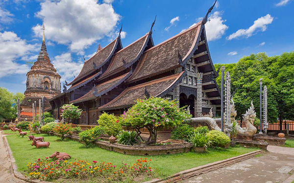 Chùa cổ Lok Molee - Đền giác nổi tiếng Chiang Mai Thái Lan