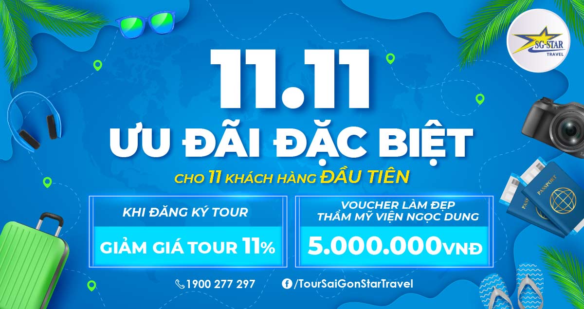 [11.11] Ưu Đãi Đặc Biệt Dành Cho 11 Khách Hàng Đầu Tiên