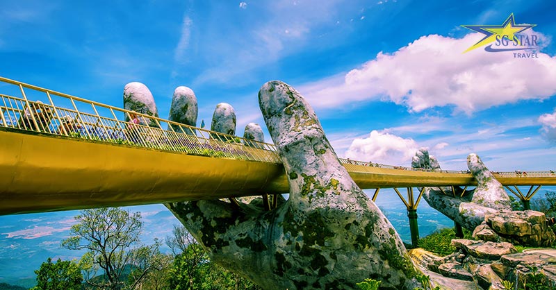 Cầu Vàng Đà Nẵng – Điểm check-in độc đáo tại Bà Nà Hills