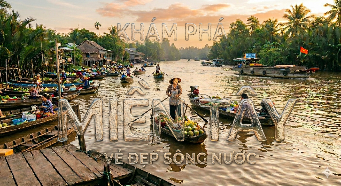 Tour Miền Tây 30/4: Lựa chọn nghỉ dưỡng tiết kiệm cho gia đình