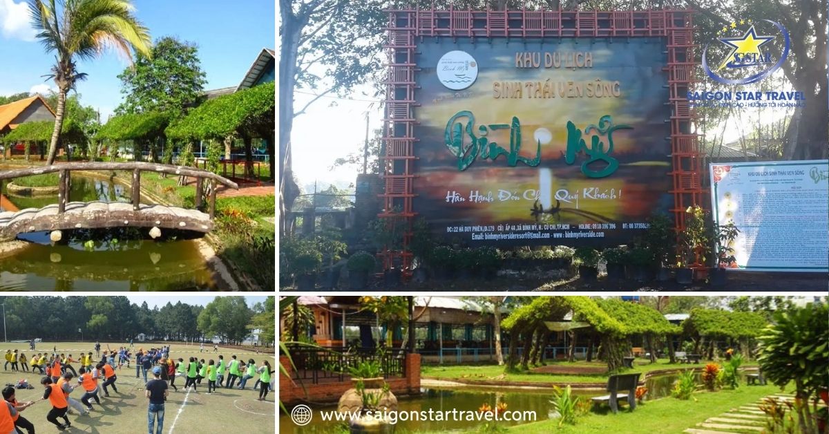Khám phá khu du lịch Bình Mỹ Củ Chi: vui chơi, nghỉ dưỡng ven sông