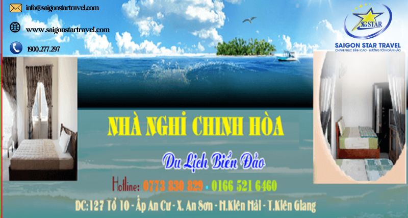 Danh sách các nhà nghỉ trên đảo Nam Du