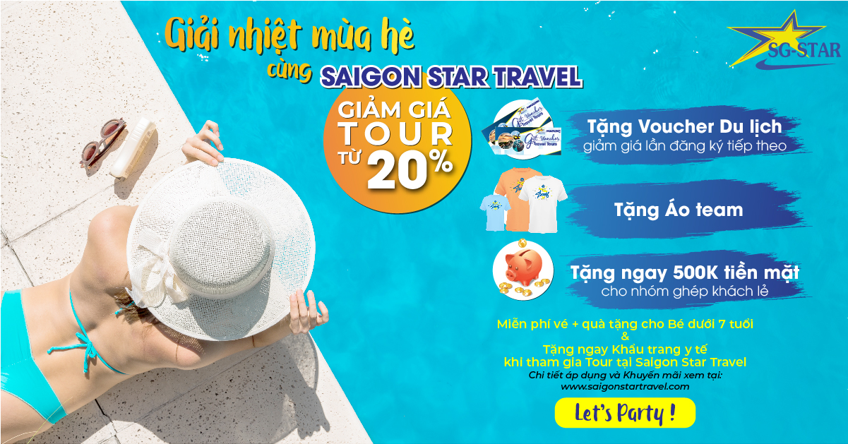 Sale Khủng Mùa Hè 2020 – Ưu đãi lớn cùng SaiGon Star Travel
