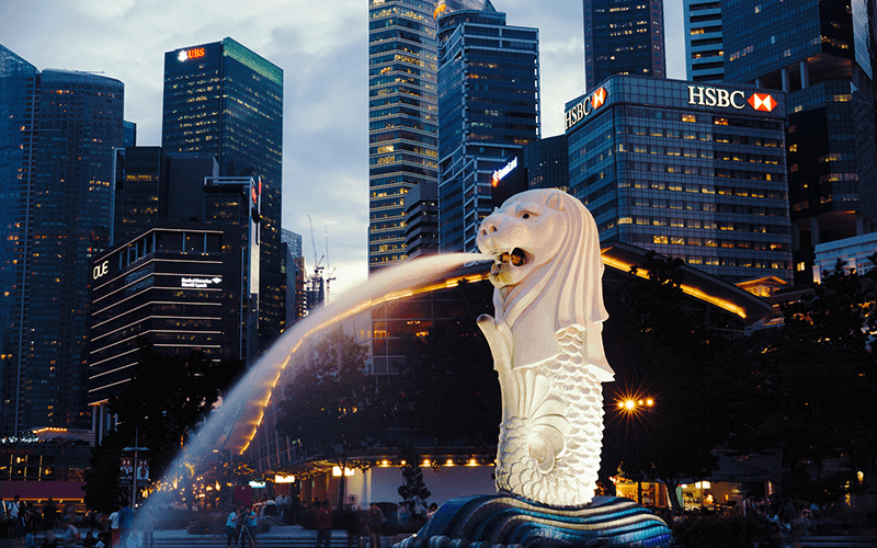 Tượng Sư Tử Biển – linh hồn của Singapore