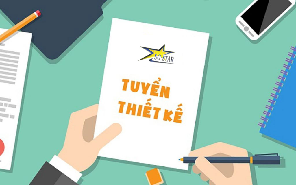 Tuyển Nhân Viên Graphics Design 12triệu/tháng