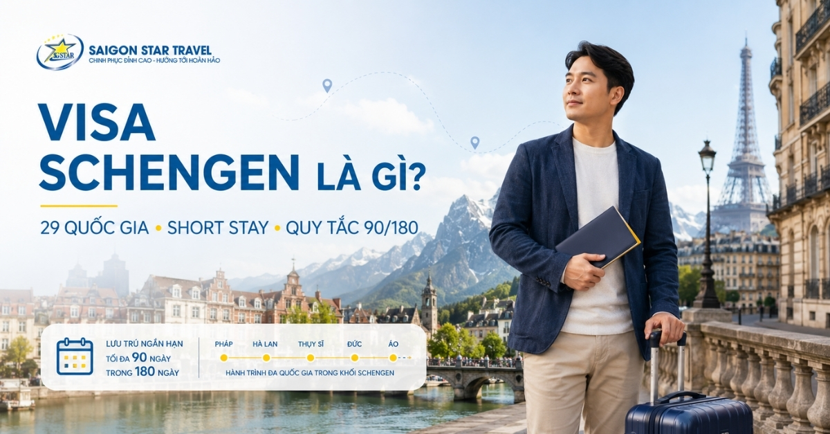 Visa Schengen Là Gì? Có Thời Hạn Bao Lâu & Quy Tắc 90/180