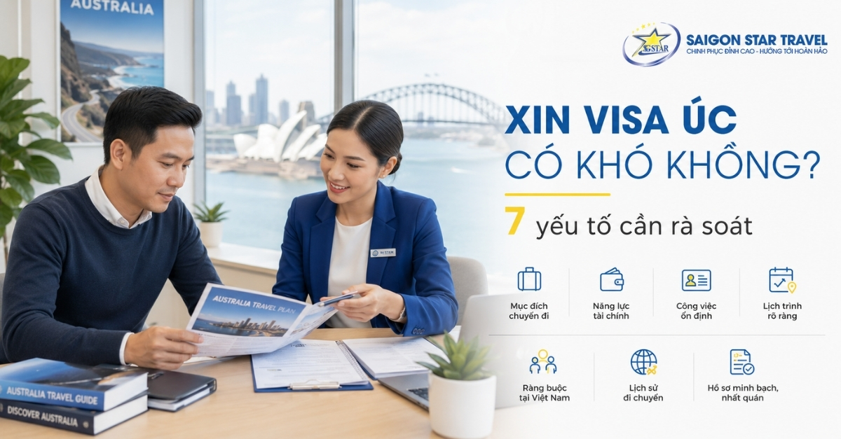 Xin Visa Úc Có Khó Không? 7 Yếu Tố Ảnh Hưởng Đến Hồ Sơ