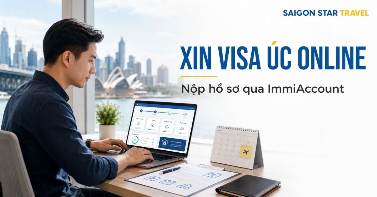 Xin Visa Úc Online Qua ImmiAccount: Hướng Dẫn Từng Bước