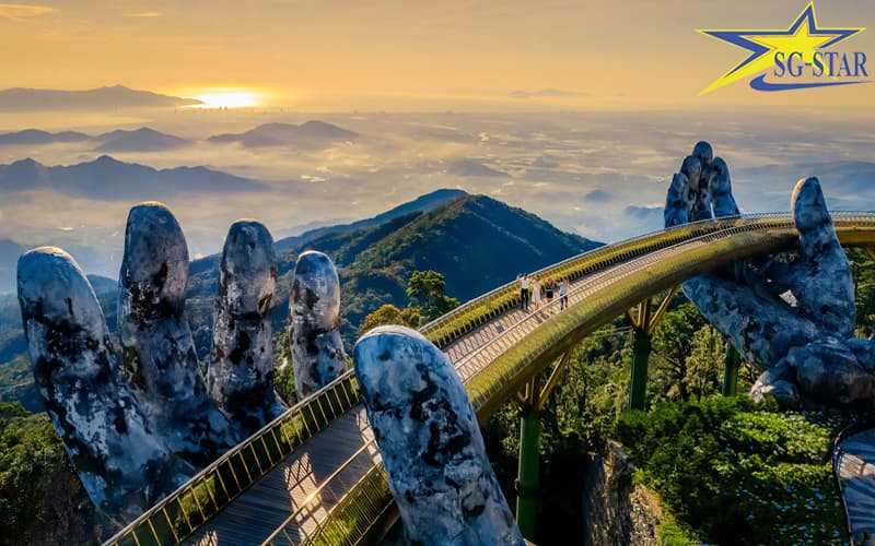 Giới thiệu du lịch Đà Nẵng- Khám phá các địa điểm tham quan lý tưởng. | Saigon Star Travel Cầu Vàng - Đà Nẵng