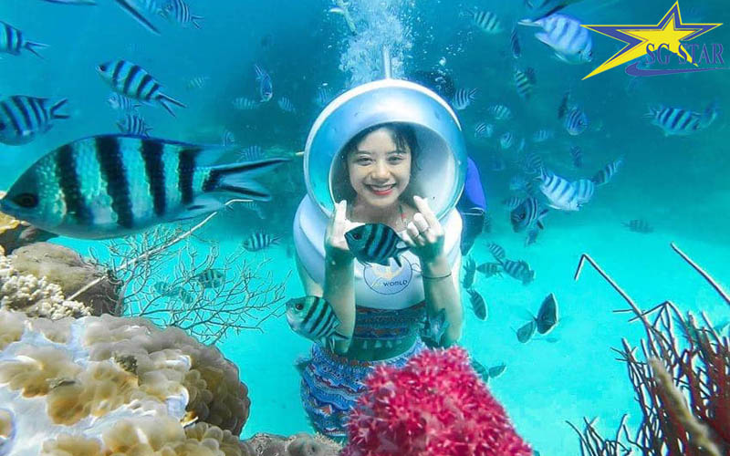 Top 10+ địa điểm du lịch Nam Đảo Phú Quốc | Saigon Star Travel Đi bộ dưới biển ở công viên san hô Namaste