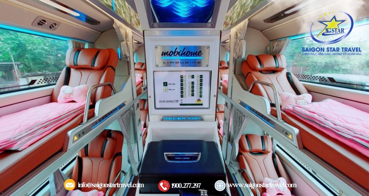 Xe giường nằm 40 - 44 chỗ - Xe giường nằm có bao nhiêu chỗ