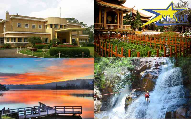 Trải nghiệm tour Đà Lạt 5 ngày 4 đêm trọn gói giá rẻ! | Saigon Star Travel Tham quan một số địa điểm nhẹ nhàng cho ngày đầu tiên