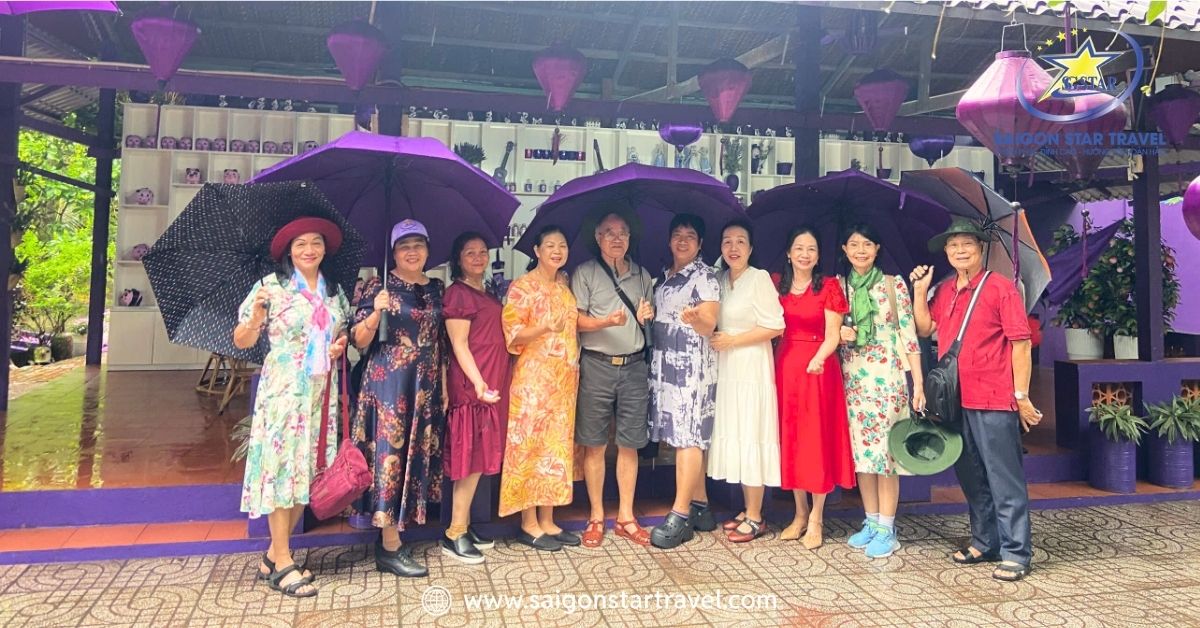 Check-in Căn nhà màu tím Cần Thơ