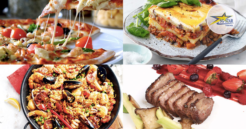 Ẩm thực Địa Trung Hải có sự phong phú, mang nhiều cung bậc hương vị Ẩm thực Địa Trung Hải có sự phong phú, mang nhiều cung bậc hương vị