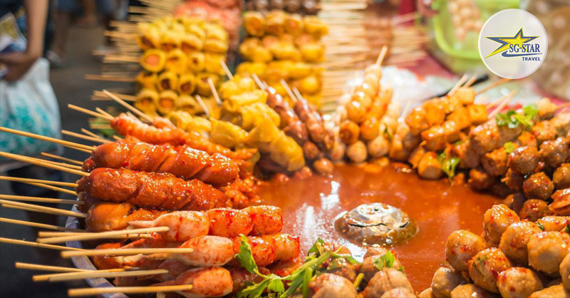 Ẩm thực đường phố Thái Lan biểu tượng du lịch của xứ sở Chùa vàng Ẩm thực đường phố Thái Lan biểu tượng du lịch của xứ sở Chùa vàng