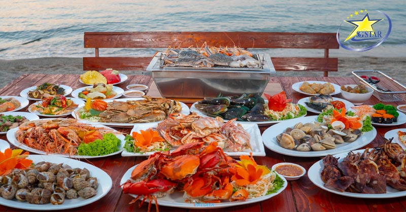 Đảo San Hô Koh Larn – Thiên Đường Biển Đảo Ở Pattaya | Saigon Star Travel Thưởng thức những món ăn trên đảo san hô Koh Larn Pattaya Thái Lan