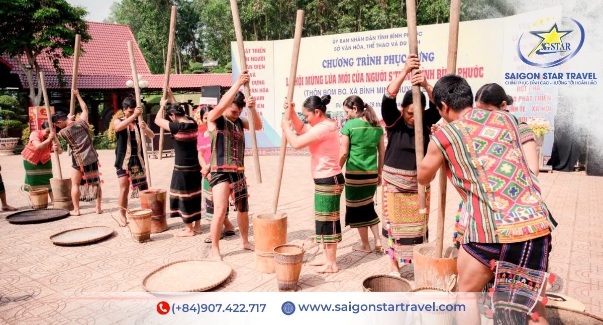 Tiếng chày trên sóc Bom Bo - tour Sóc Bom Bo Bù Lạch 2 ngày 1 đêm từ TpHCM