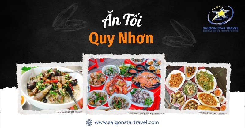 Ăn tối ngon ở Quy Nhơn với các món ốc